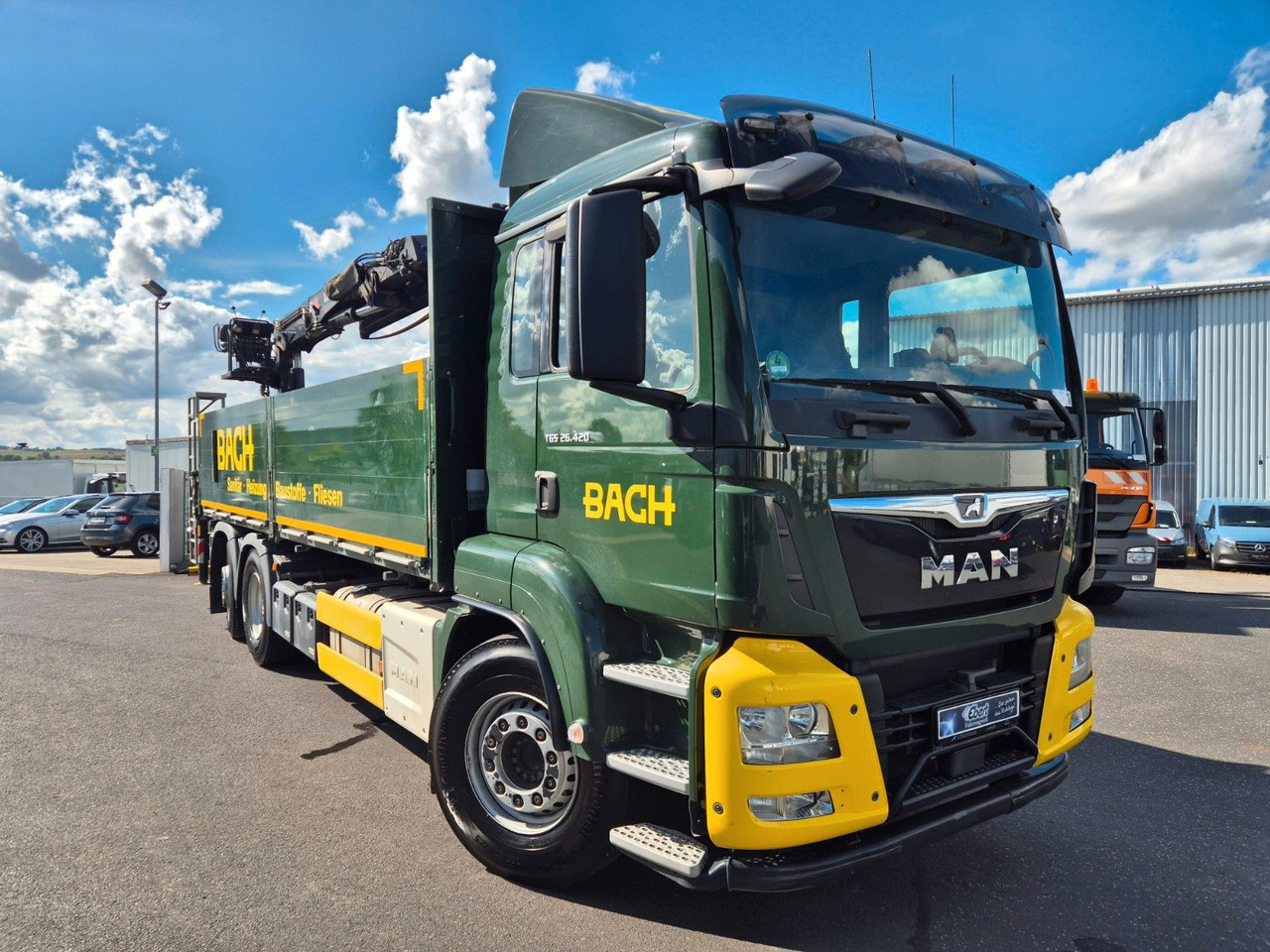 MAN TGS 26.420 6x2-4 LL Hiab 177K PRO 2 Stück - شاحنة كرين: صورة 3 MAN TGS 26.420 6x2-4 LL Hiab 177K PRO 2 Stück - شاحنة كرين: صورة 3