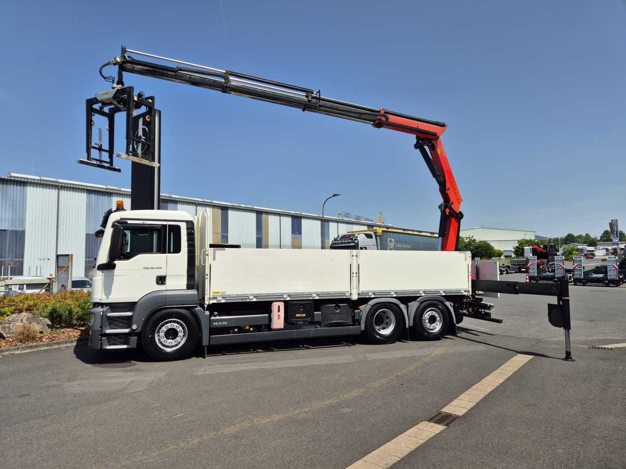 MAN TGS 26.420 6x2-4 LL Palfinger PK 22002-EH B Funk - شاحنة كرين: صورة 4 MAN TGS 26.420 6x2-4 LL Palfinger PK 22002-EH B Funk - شاحنة كرين: صورة 4