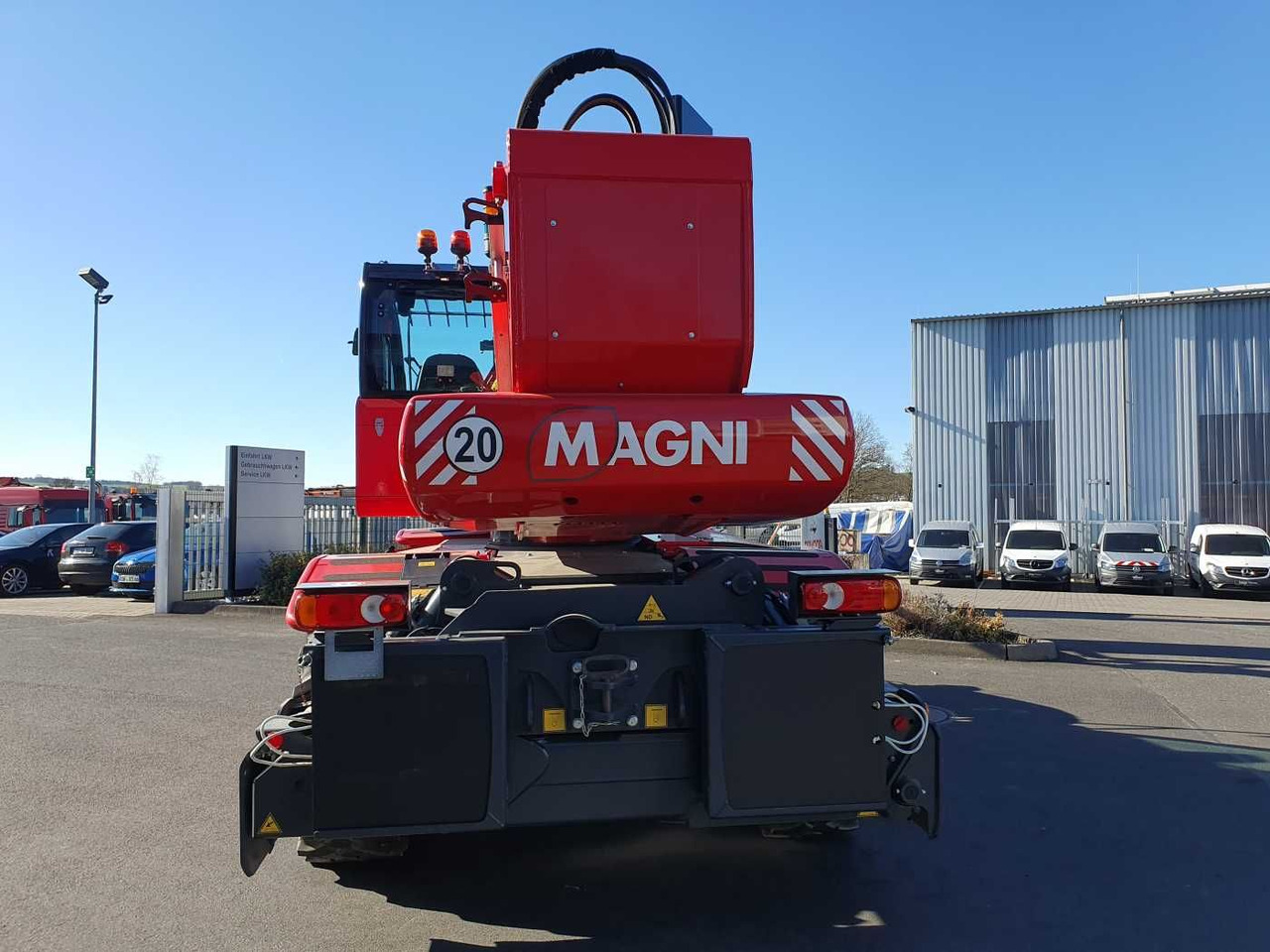 Magni RTH 6.30 Roto + Funk + Klima / nur 119h! - اللودر بعجل: صورة 5 Magni RTH 6.30 Roto + Funk + Klima / nur 119h! - اللودر بعجل: صورة 5