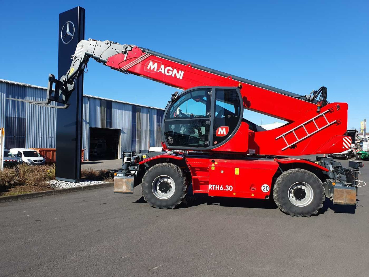 Magni RTH 6.30 Roto + Funk + Klima / nur 119h! - اللودر بعجل: صورة 2 Magni RTH 6.30 Roto + Funk + Klima / nur 119h! - اللودر بعجل: صورة 2