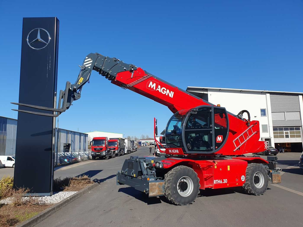 Magni RTH 6.30 Roto + Funk + Klima / nur 119h! - اللودر بعجل: صورة 1 Magni RTH 6.30 Roto + Funk + Klima / nur 119h! - اللودر بعجل: صورة 1