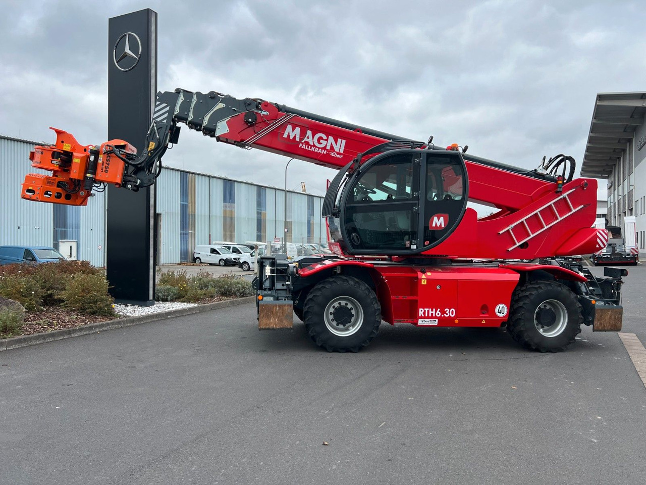 Magni RTH 6.30 SH / Fällkran / Westtech CS750 - رافعة تلسكوبية: صورة 3 Magni RTH 6.30 SH / Fällkran / Westtech CS750 - رافعة تلسكوبية: صورة 3