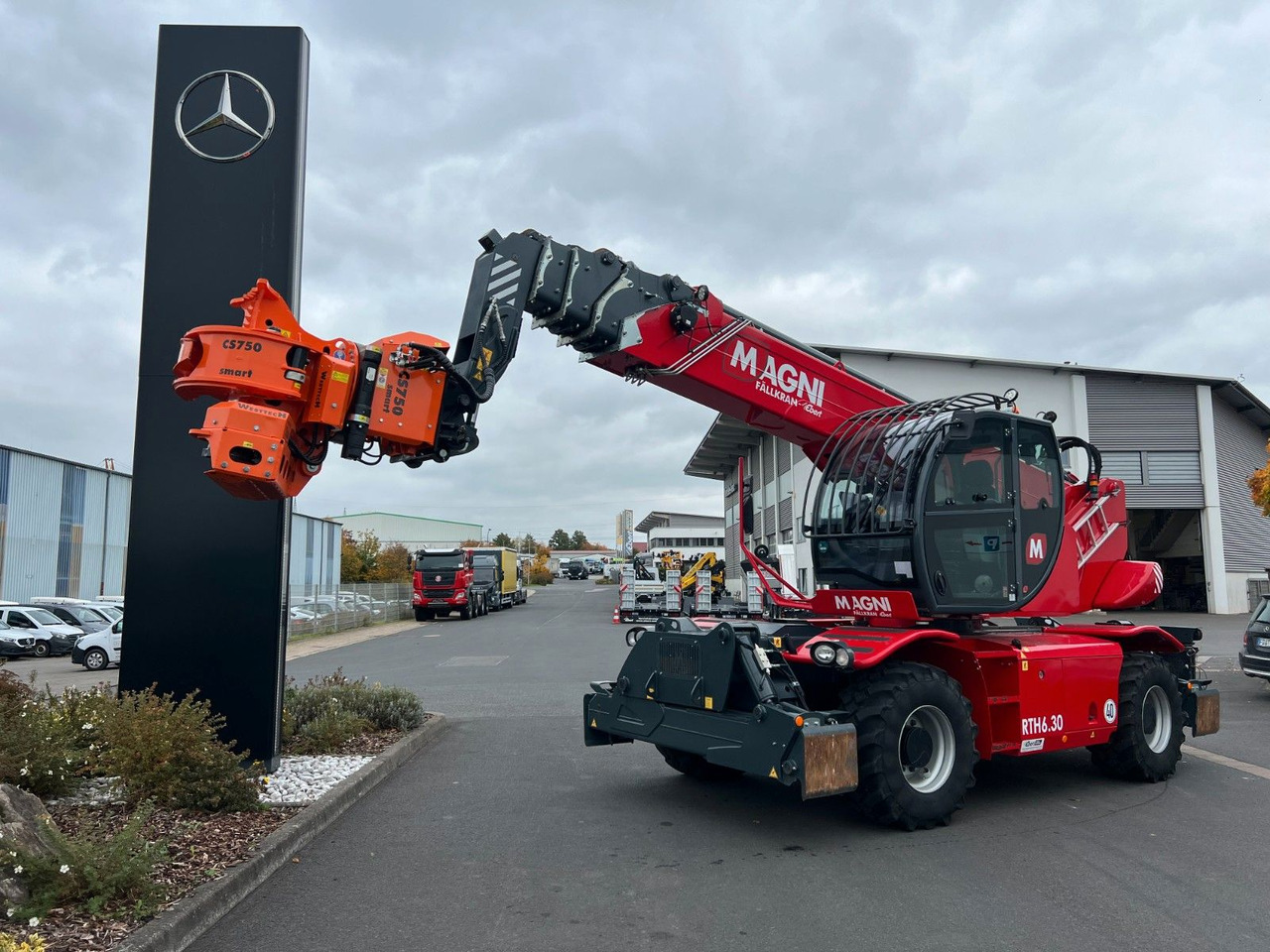 Magni RTH 6.30 SH / Fällkran / Westtech CS750 - رافعة تلسكوبية: صورة 2 Magni RTH 6.30 SH / Fällkran / Westtech CS750 - رافعة تلسكوبية: صورة 2