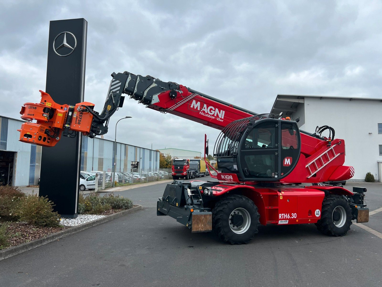 Magni RTH 6.30 SH / Fällkran / Westtech CS750 - رافعة تلسكوبية: صورة 1 Magni RTH 6.30 SH / Fällkran / Westtech CS750 - رافعة تلسكوبية: صورة 1