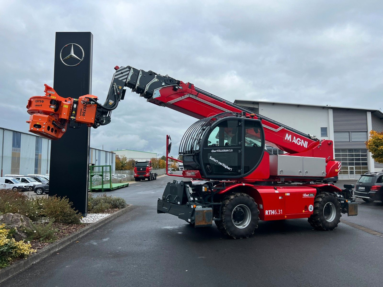 Magni RTH 6.31 SH / Fällkran 2 / Westtech CS750 - رافعة تلسكوبية: صورة 1 Magni RTH 6.31 SH / Fällkran 2 / Westtech CS750 - رافعة تلسكوبية: صورة 1