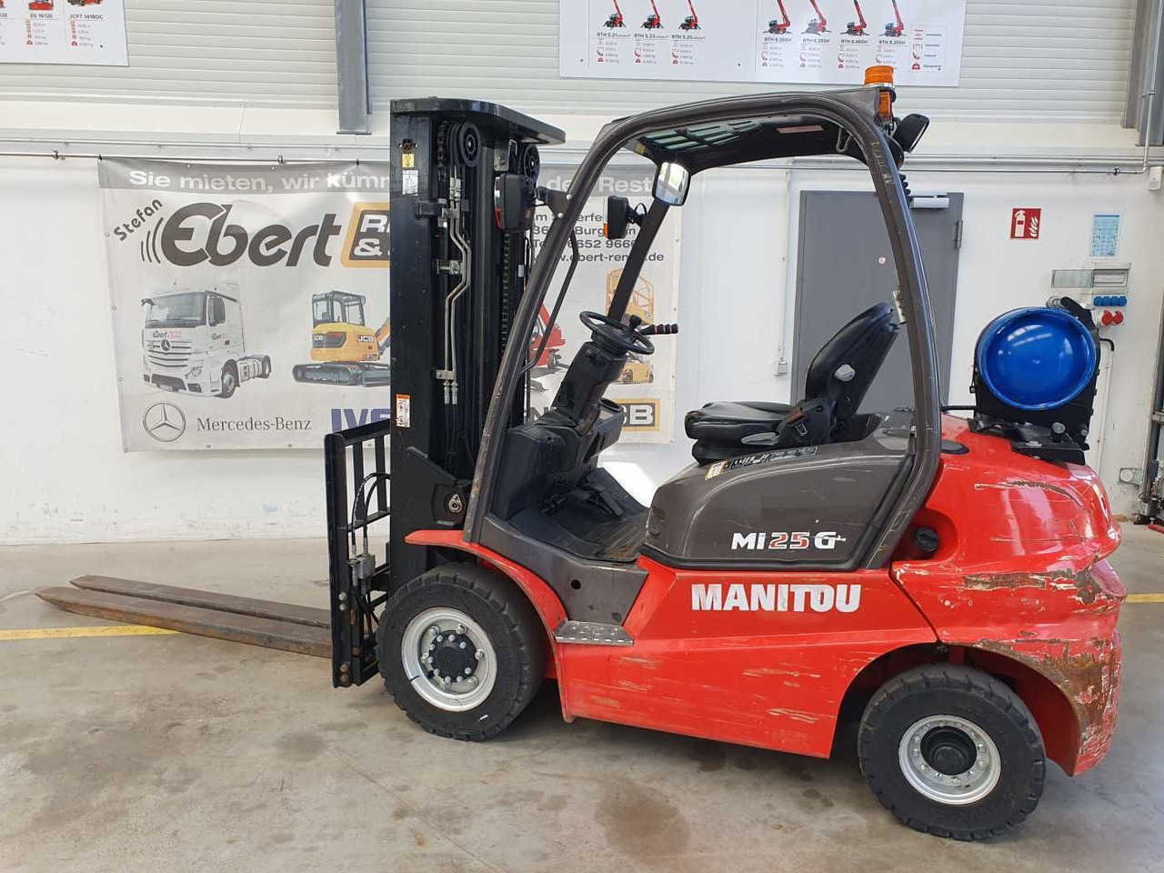 Manitou MI 25 G / Triplex: 4.70m / nur 1.976h! / SS - رافعة شوكية تعمل بالغاز: صورة 2 Manitou MI 25 G / Triplex: 4.70m / nur 1.976h! / SS - رافعة شوكية تعمل بالغاز: صورة 2