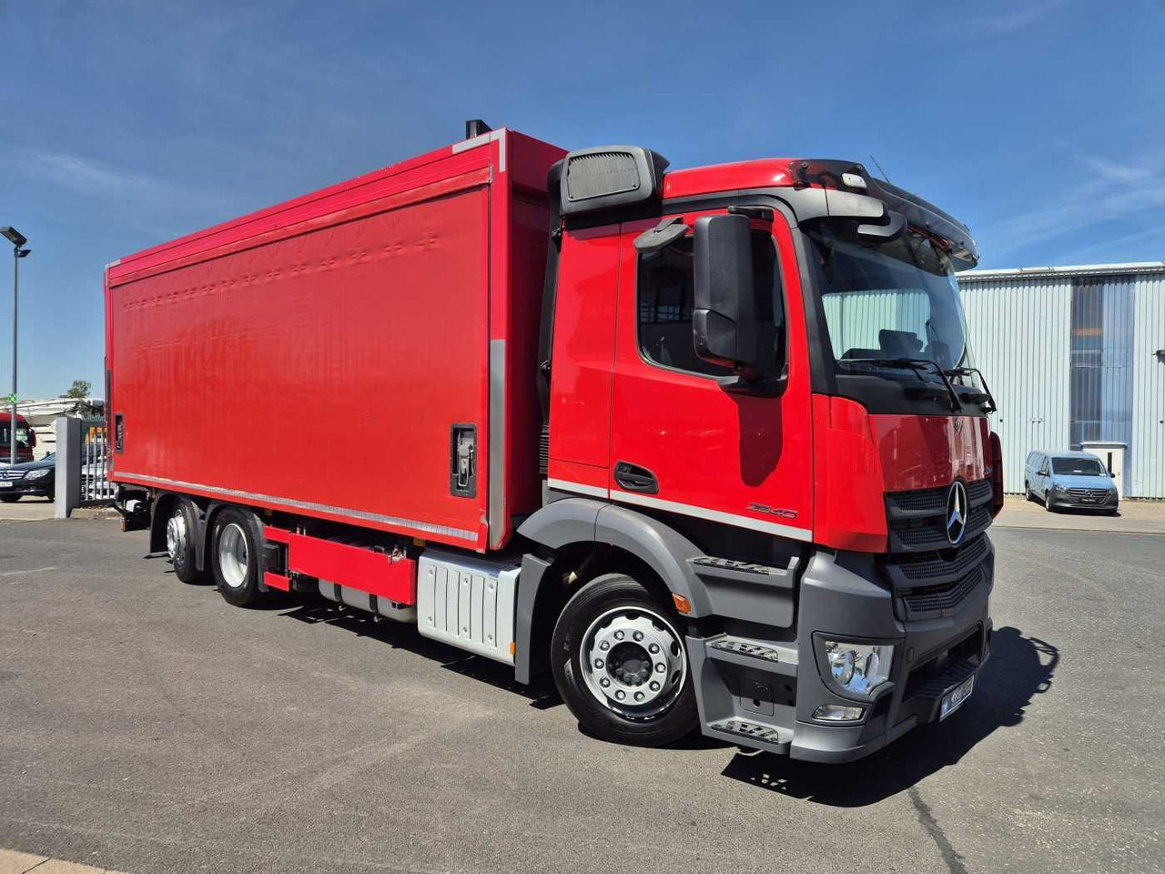 Mercedes-Benz Antos 2540 LnR 6x2 LBW Schiebeplanen AHK - شاحنة ستارة: صورة 3 Mercedes-Benz Antos 2540 LnR 6x2 LBW Schiebeplanen AHK - شاحنة ستارة: صورة 3