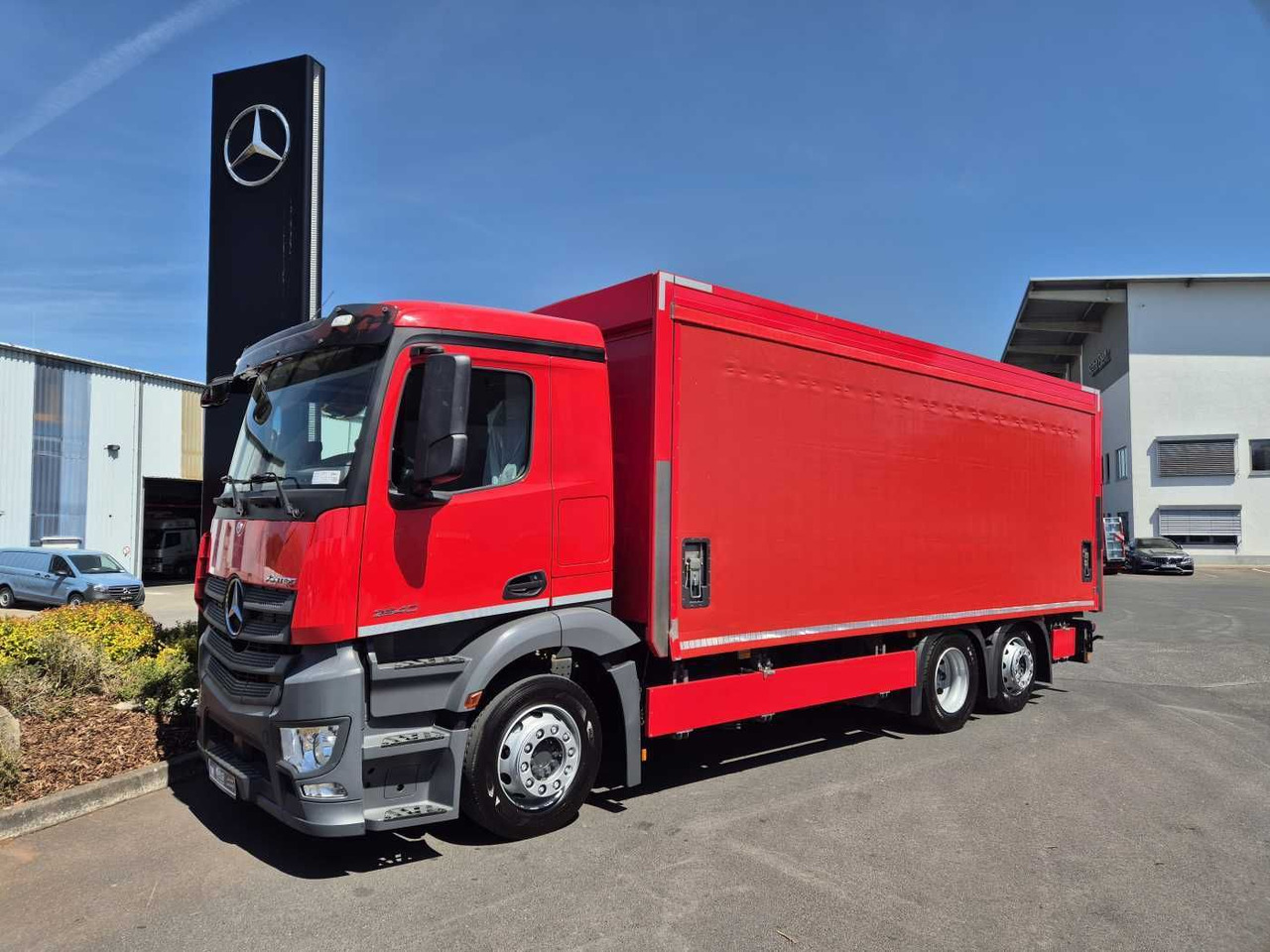 Mercedes-Benz Antos 2540 LnR 6x2 LBW Schiebeplanen AHK - شاحنة ستارة: صورة 2 Mercedes-Benz Antos 2540 LnR 6x2 LBW Schiebeplanen AHK - شاحنة ستارة: صورة 2