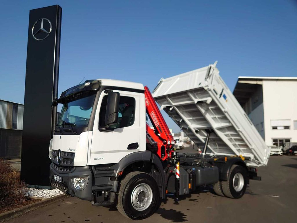 Mercedes-Benz Arocs 1832 KK 4x2 Kipper+Kran Fassi F120+Funk Mercedes-Benz Arocs 1832 KK 4x2 Kipper+Kran Fassi F120+Funk - شاحنة قلاب, شاحنة كرين: صورة 1 Mercedes-Benz Arocs 1832 KK 4x2 Kipper+Kran Fassi F120+Funk Mercedes-Benz Arocs 1832 KK 4x2 Kipper+Kran Fassi F120+Funk - شاحنة قلاب, شاحنة كرين: صورة 1