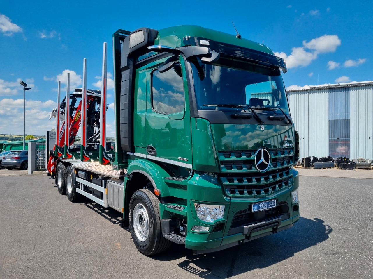Mercedes-Benz Arocs 2651L 6x4 Palfinger-EPSILON Y Crane M12Z91 - شاحنة قطع الأشجار, شاحنة كرين: صورة 2 Mercedes-Benz Arocs 2651L 6x4 Palfinger-EPSILON Y Crane M12Z91 - شاحنة قطع الأشجار, شاحنة كرين: صورة 2