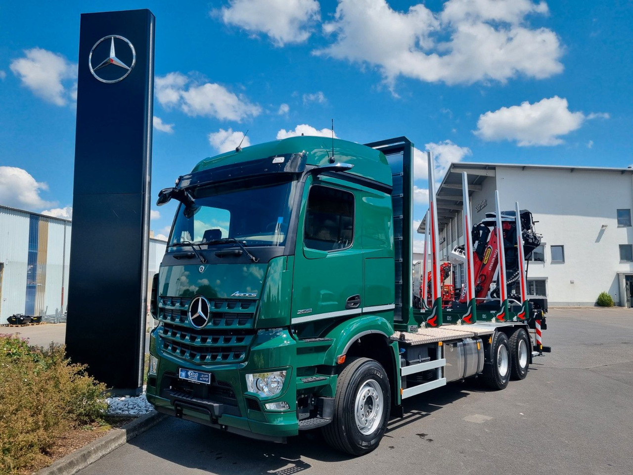 Mercedes-Benz Arocs 2651L 6x4 Palfinger-EPSILON Y Crane M12Z91 - شاحنة قطع الأشجار, شاحنة كرين: صورة 1 Mercedes-Benz Arocs 2651L 6x4 Palfinger-EPSILON Y Crane M12Z91 - شاحنة قطع الأشجار, شاحنة كرين: صورة 1