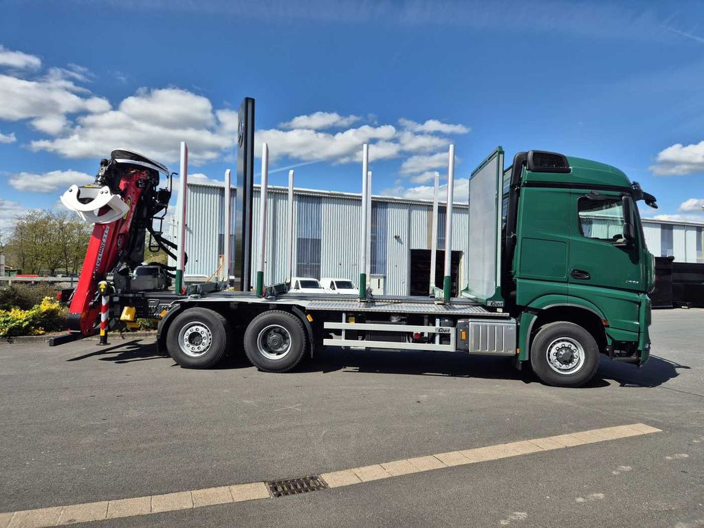 Mercedes-Benz Arocs 2751 L 6x2 (6x4) HAD + Kran: Epsilon M12Z - شاحنة قطع الأشجار, شاحنة كرين: صورة 5 Mercedes-Benz Arocs 2751 L 6x2 (6x4) HAD + Kran: Epsilon M12Z - شاحنة قطع الأشجار, شاحنة كرين: صورة 5