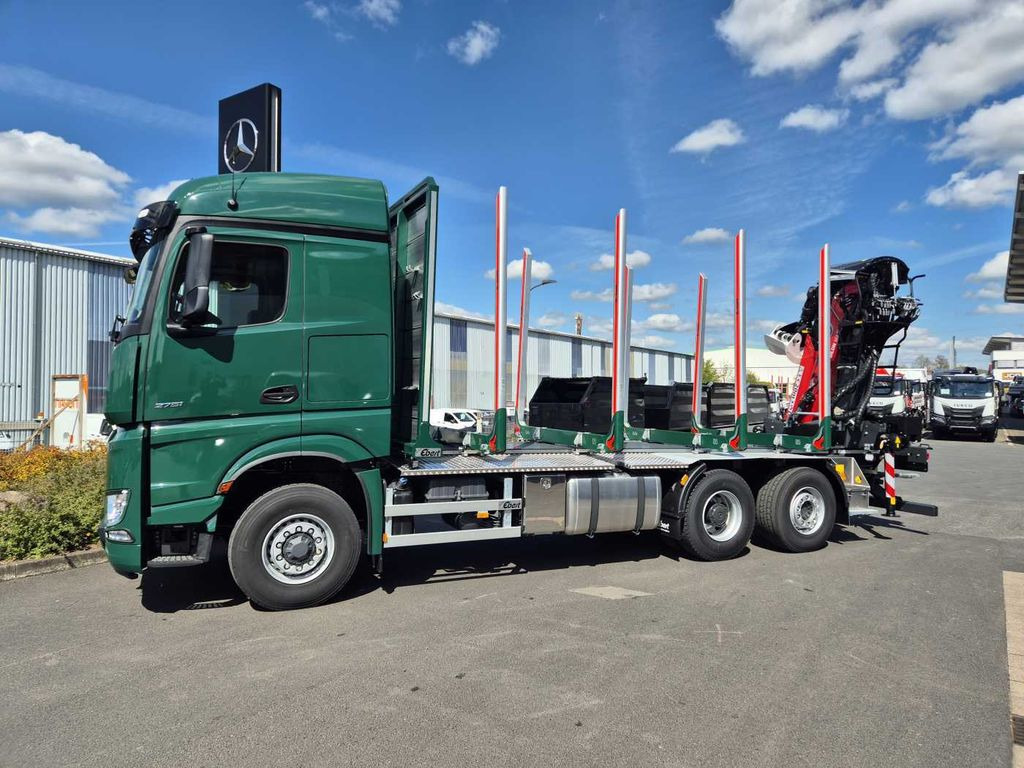 Mercedes-Benz Arocs 2751 L 6x2 (6x4) HAD + Kran: Epsilon M12Z - شاحنة قطع الأشجار, شاحنة كرين: صورة 2 Mercedes-Benz Arocs 2751 L 6x2 (6x4) HAD + Kran: Epsilon M12Z - شاحنة قطع الأشجار, شاحنة كرين: صورة 2