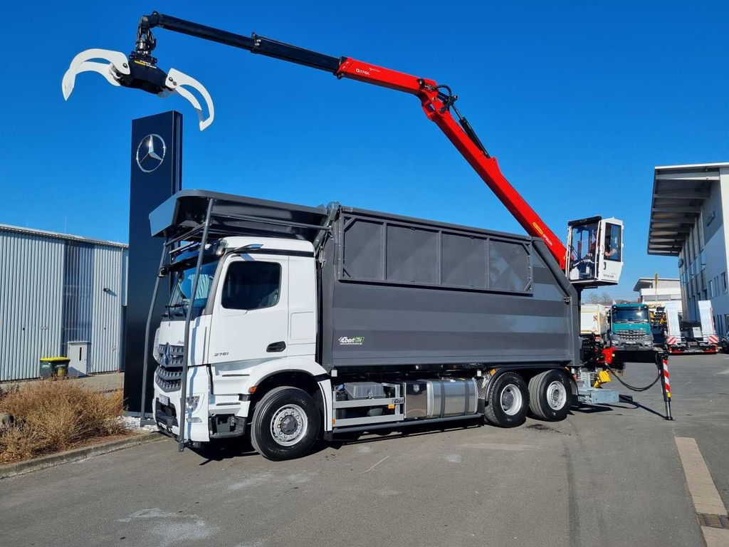 Mercedes-Benz Arocs 2751L HAD + Q170L (11,5m!) -EBERT-Fäll-LKW Mercedes-Benz Arocs 2751L HAD + Q170L (11,5m) -EBERT-Forst-LKW - شاحنة قطع الأشجار, شاحنة كرين: صورة 1 Mercedes-Benz Arocs 2751L HAD + Q170L (11,5m!) -EBERT-Fäll-LKW Mercedes-Benz Arocs 2751L HAD + Q170L (11,5m) -EBERT-Forst-LKW - شاحنة قطع الأشجار, شاحنة كرين: صورة 1