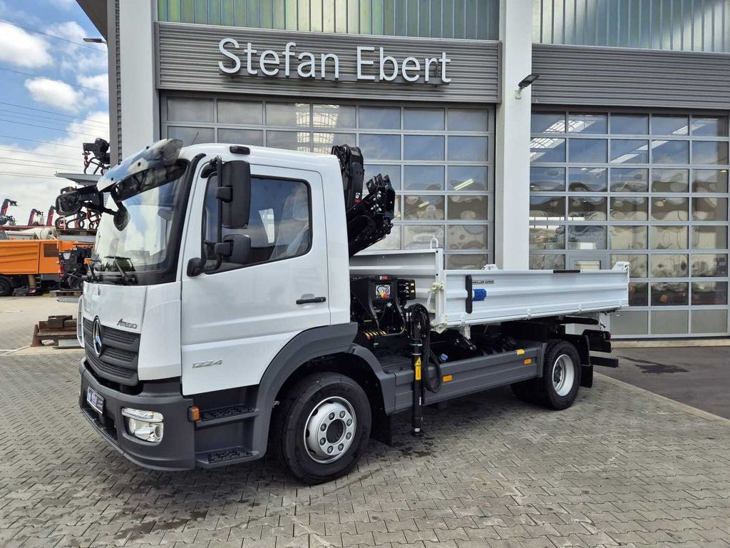 Mercedes-Benz Atego 1224 KK Kipper+Kran+Funk+Greifersteuerung - شاحنة قلاب, شاحنة كرين: صورة 2 Mercedes-Benz Atego 1224 KK Kipper+Kran+Funk+Greifersteuerung - شاحنة قلاب, شاحنة كرين: صورة 2
