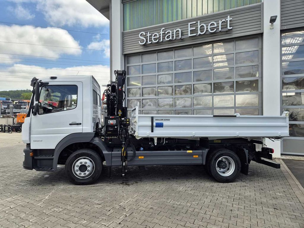 Mercedes-Benz Atego 1224 KK Kipper+Kran+Funk+Greifersteuerung - شاحنة قلاب, شاحنة كرين: صورة 4 Mercedes-Benz Atego 1224 KK Kipper+Kran+Funk+Greifersteuerung - شاحنة قلاب, شاحنة كرين: صورة 4