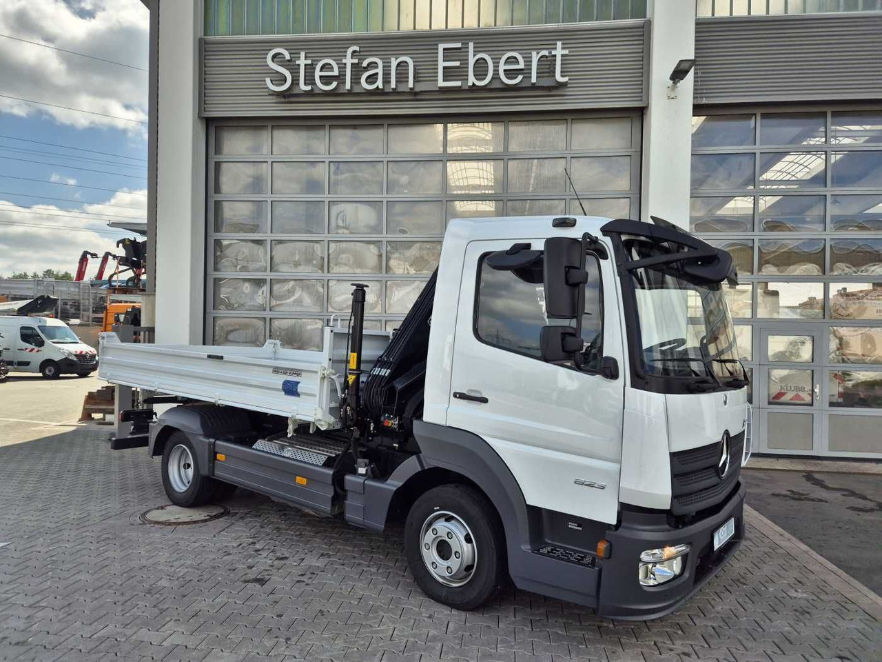 Mercedes-Benz Atego 823 KK Kipper+Kran+Funk+Greifersteuerung - قلاب صغير: صورة 3 Mercedes-Benz Atego 823 KK Kipper+Kran+Funk+Greifersteuerung - قلاب صغير: صورة 3