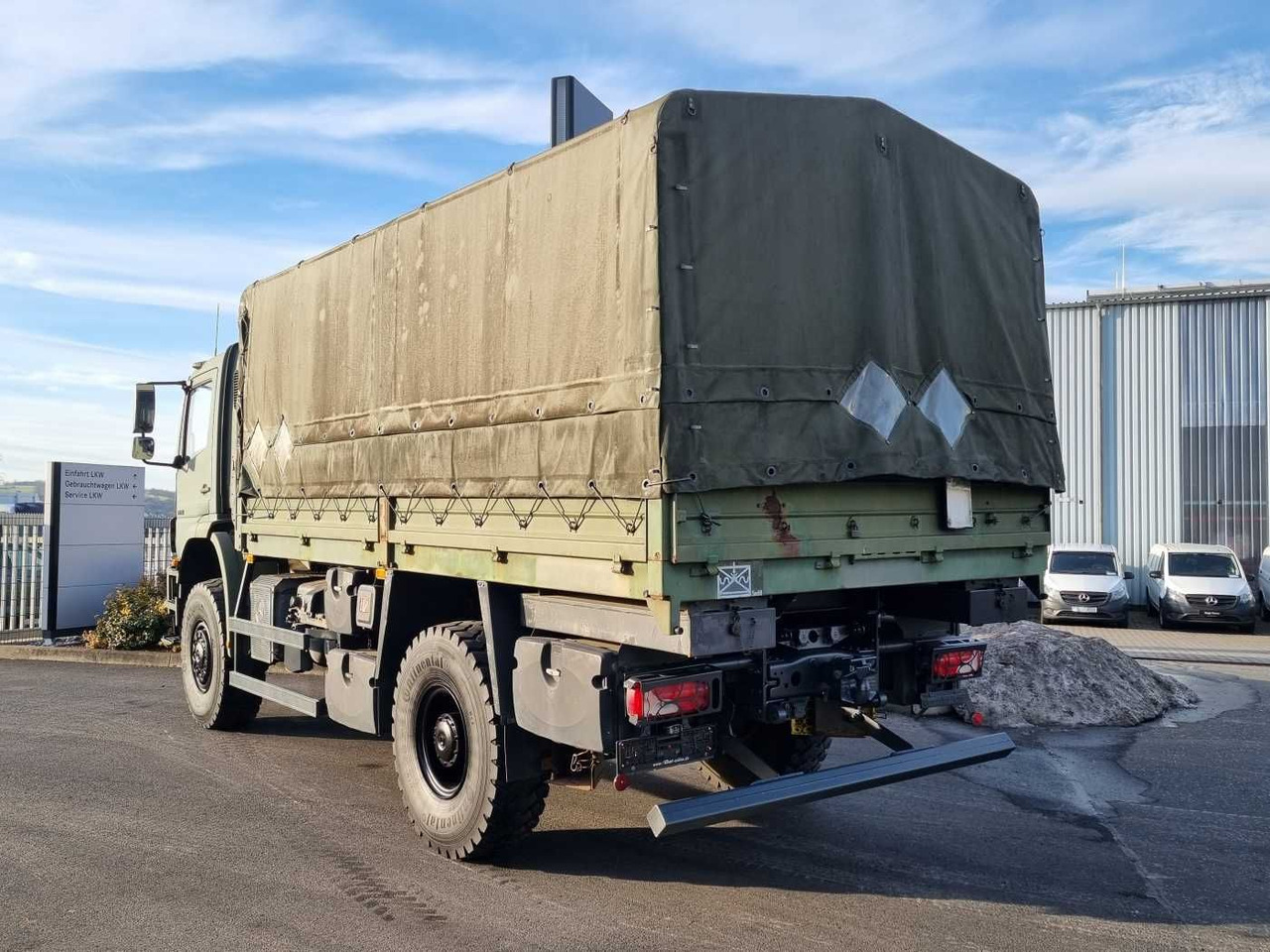 شاحنات مسطحة Mercedes-Benz Axor 1829 A 4x4 Pritsche/Plane 10 Stück: صورة 7