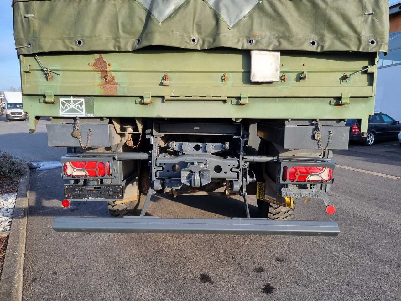 شاحنات مسطحة Mercedes-Benz Axor 1829 A 4x4 Pritsche/Plane 10 Stück: صورة 9