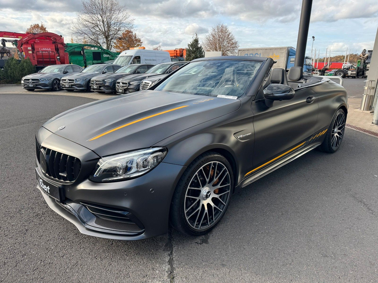 Mercedes-Benz C 63 AMG S Cabrio+FinalEdition+Keramik+Carbon+ - كابريوليه: صورة 3 Mercedes-Benz C 63 AMG S Cabrio+FinalEdition+Keramik+Carbon+ - كابريوليه: صورة 3