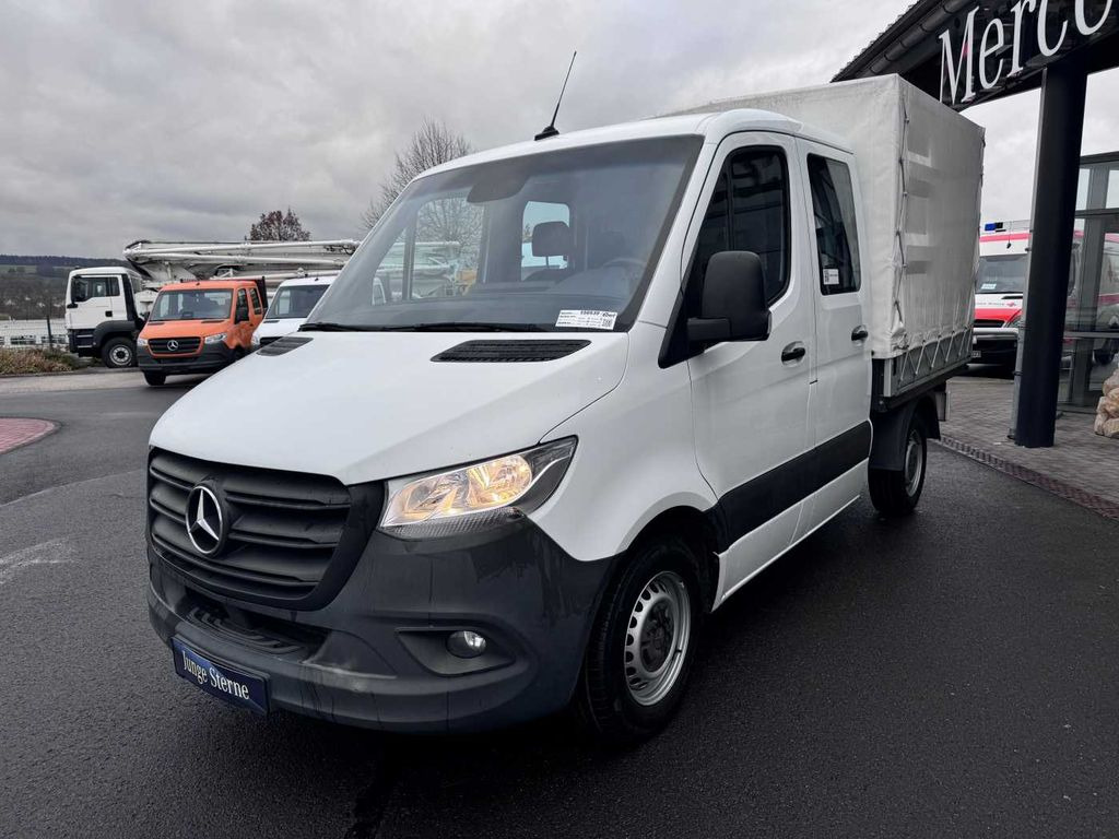 Mercedes-Benz Sprinter 215 CDI DoKa 9G Klima AHK Tempomat SHZ - شاحنة ستارة جانبية: صورة 3 Mercedes-Benz Sprinter 215 CDI DoKa 9G Klima AHK Tempomat SHZ - شاحنة ستارة جانبية: صورة 3