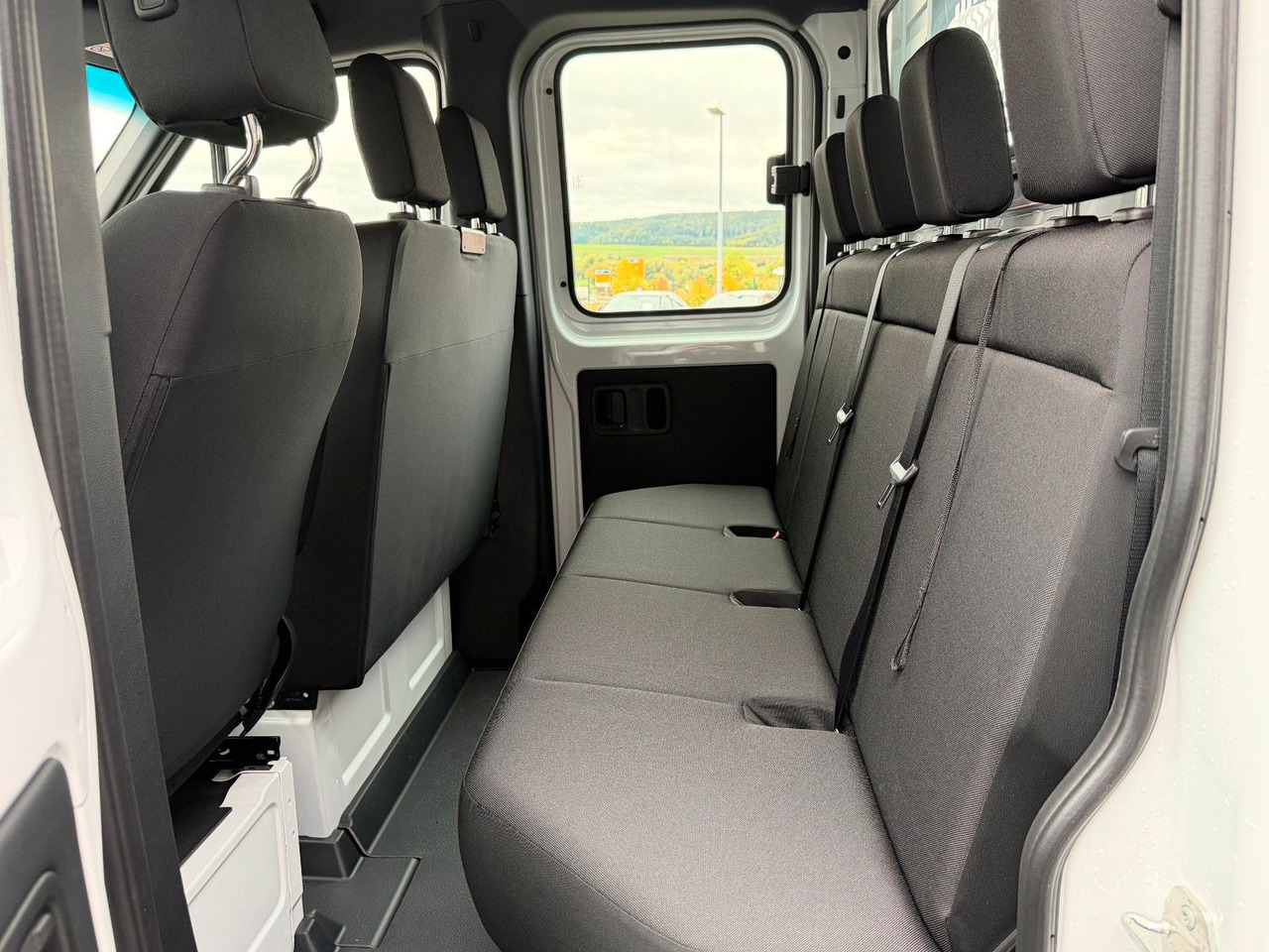 شاحنة ستارة جانبية, الشاحنات الصغيرة كابينة مزدوجة Mercedes-Benz Sprinter 317 CDI 3665 9G DoKa AHK Klima Kamera: صورة 7