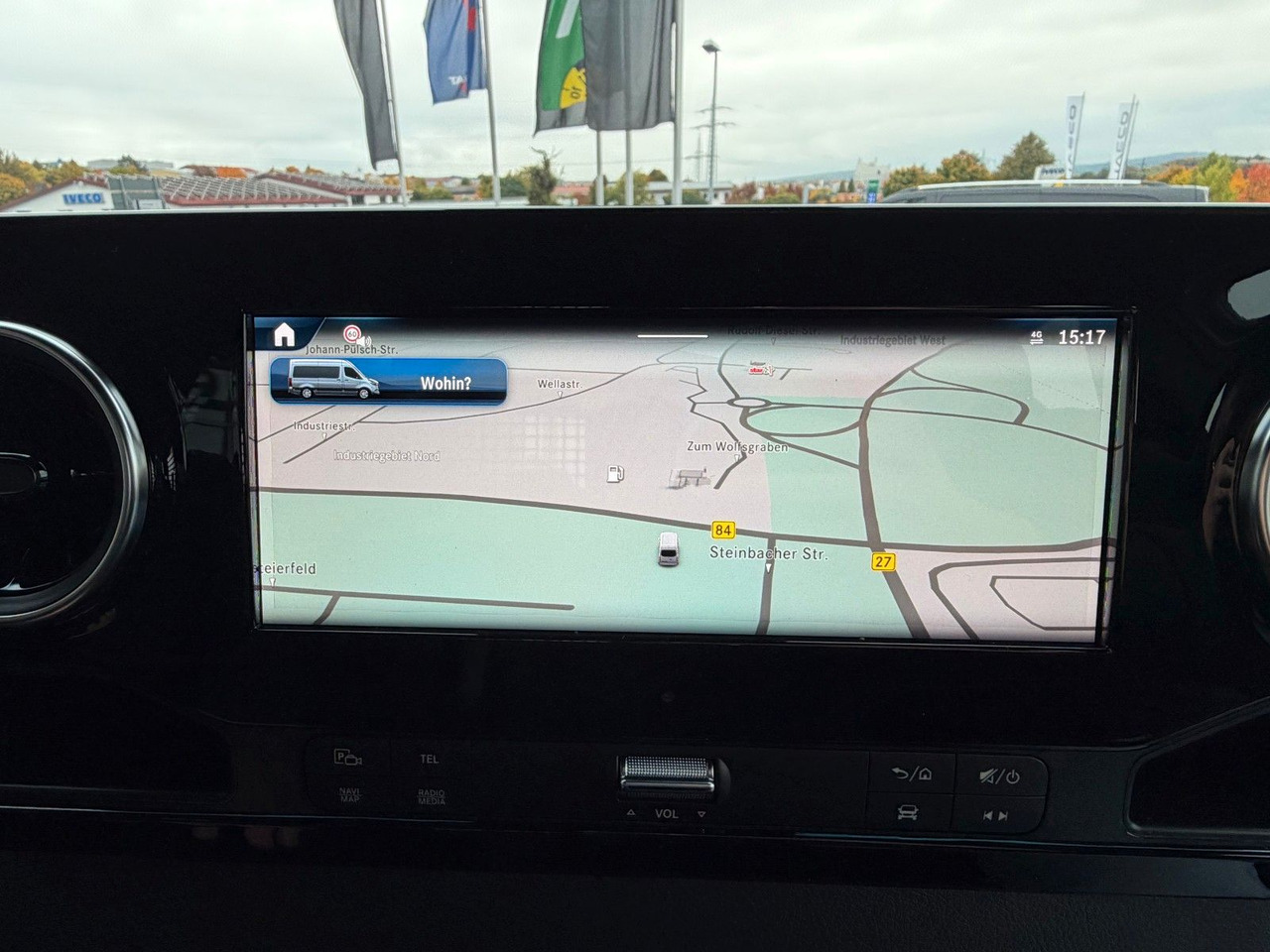 شاحنة ستارة جانبية, الشاحنات الصغيرة كابينة مزدوجة Mercedes-Benz Sprinter 317 CDI 3665 9G DoKa AHK Klima Kamera: صورة 15