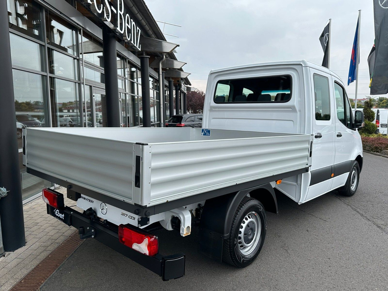 Mercedes-Benz Sprinter 317 CDI 3665 9G DoKa AHK Klima - شاحنة ستارة جانبية, الشاحنات الصغيرة كابينة مزدوجة: صورة 4 Mercedes-Benz Sprinter 317 CDI 3665 9G DoKa AHK Klima - شاحنة ستارة جانبية, الشاحنات الصغيرة كابينة مزدوجة: صورة 4