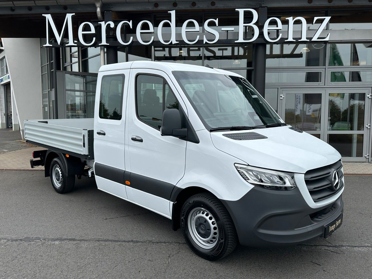 Mercedes-Benz Sprinter 317 CDI 3665 9G DoKa AHK Klima - شاحنة مفتوحة, الشاحنات الصغيرة كابينة مزدوجة: صورة 1 Mercedes-Benz Sprinter 317 CDI 3665 9G DoKa AHK Klima - شاحنة مفتوحة, الشاحنات الصغيرة كابينة مزدوجة: صورة 1