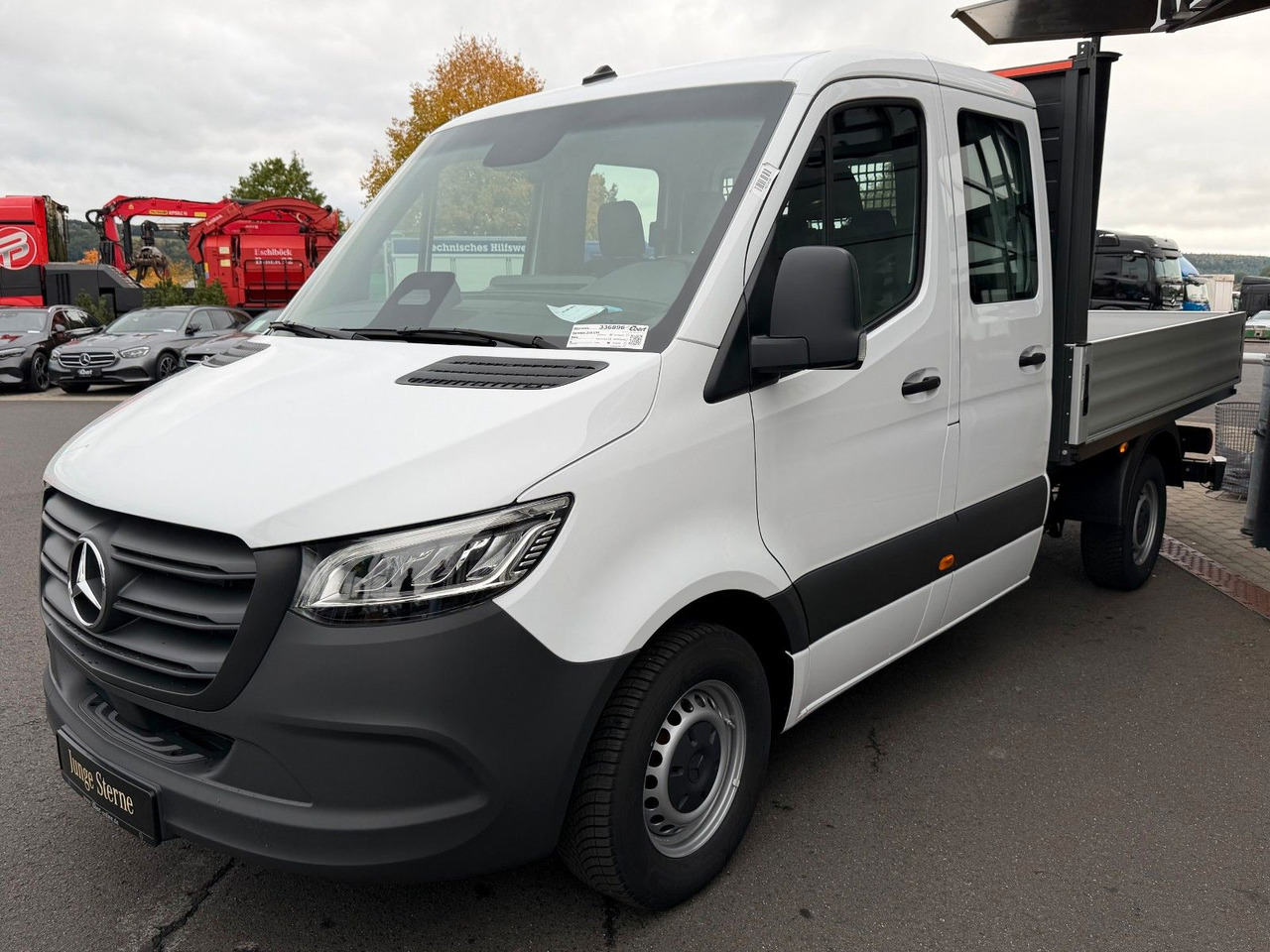 Mercedes-Benz Sprinter 319 CDI 3665 DoKa AHK Klima LED - شاحنة ستارة جانبية, الشاحنات الصغيرة كابينة مزدوجة: صورة 3 Mercedes-Benz Sprinter 319 CDI 3665 DoKa AHK Klima LED - شاحنة ستارة جانبية, الشاحنات الصغيرة كابينة مزدوجة: صورة 3