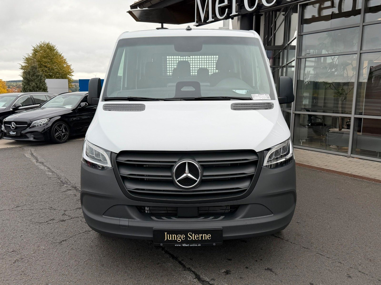 Mercedes-Benz Sprinter 319 CDI 3665 DoKa AHK Klima LED - شاحنة ستارة جانبية, الشاحنات الصغيرة كابينة مزدوجة: صورة 2 Mercedes-Benz Sprinter 319 CDI 3665 DoKa AHK Klima LED - شاحنة ستارة جانبية, الشاحنات الصغيرة كابينة مزدوجة: صورة 2