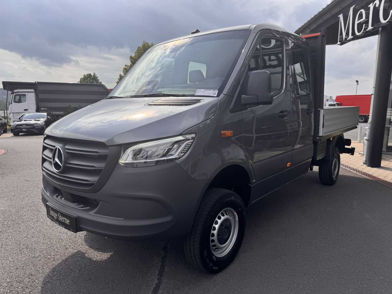 Mercedes-Benz Sprinter 319 CDI 4x4 DoKa AHK3,5 Klima Kamera - شاحنة ستارة جانبية, الشاحنات الصغيرة كابينة مزدوجة: صورة 3 Mercedes-Benz Sprinter 319 CDI 4x4 DoKa AHK3,5 Klima Kamera - شاحنة ستارة جانبية, الشاحنات الصغيرة كابينة مزدوجة: صورة 3