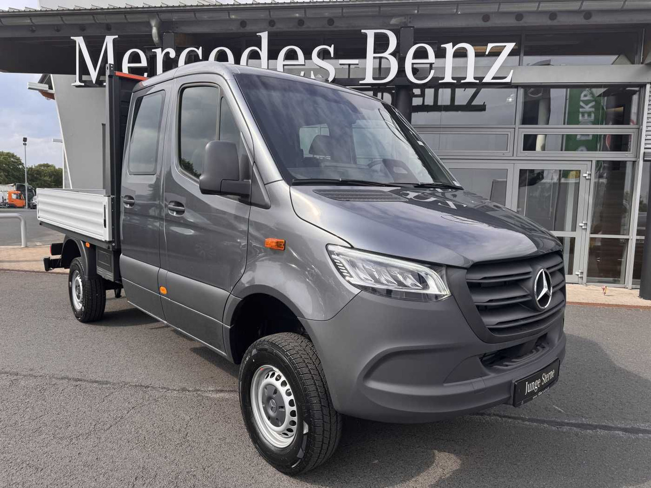 Mercedes-Benz Sprinter 319 CDI 4x4 DoKa AHK3,5 Klima Kamera - شاحنة ستارة جانبية, الشاحنات الصغيرة كابينة مزدوجة: صورة 1 Mercedes-Benz Sprinter 319 CDI 4x4 DoKa AHK3,5 Klima Kamera - شاحنة ستارة جانبية, الشاحنات الصغيرة كابينة مزدوجة: صورة 1