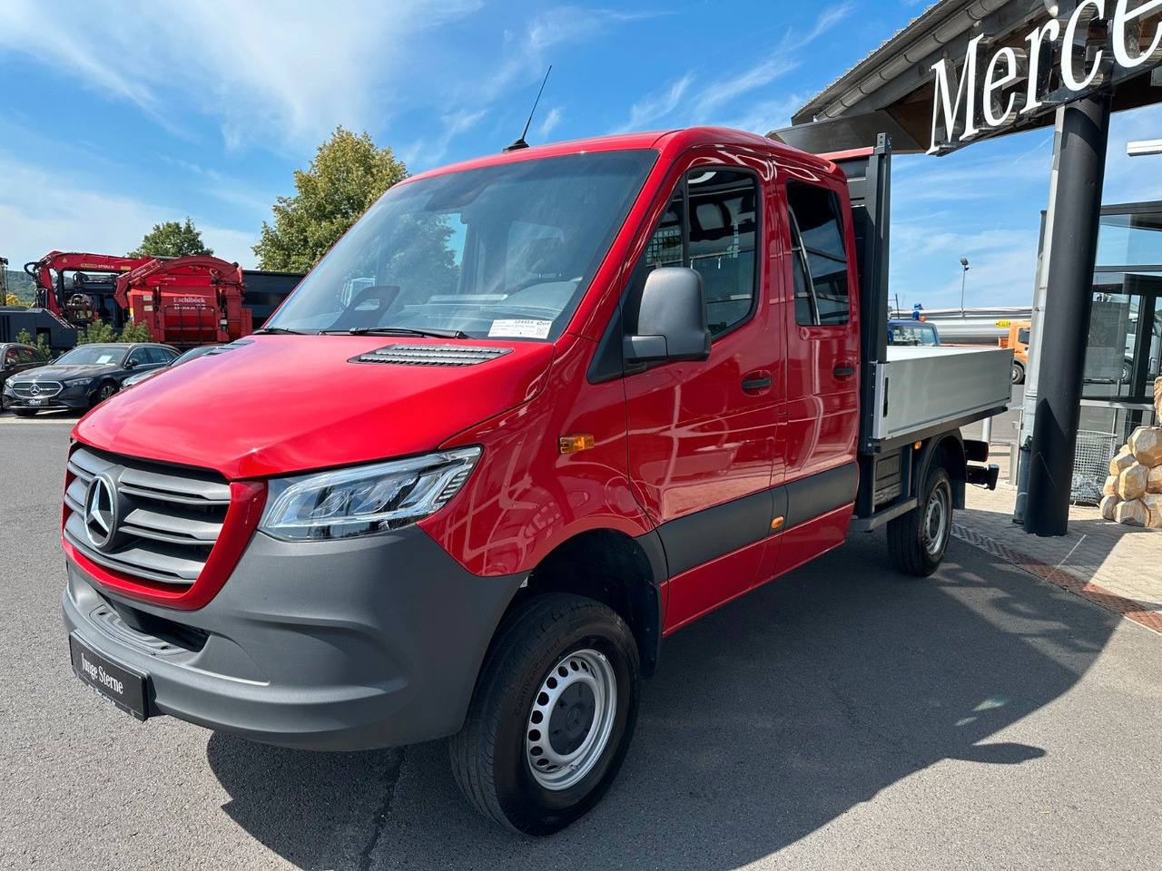 Mercedes-Benz Sprinter 319 CDI 4x4 DoKa Klima AHK3,5to - شاحنة مفتوحة, الشاحنات الصغيرة كابينة مزدوجة: صورة 3 Mercedes-Benz Sprinter 319 CDI 4x4 DoKa Klima AHK3,5to - شاحنة مفتوحة, الشاحنات الصغيرة كابينة مزدوجة: صورة 3