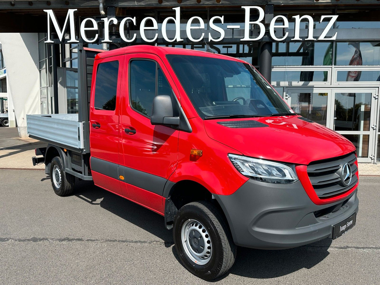Mercedes-Benz Sprinter 319 CDI 4x4 DoKa Klima AHK3,5to - شاحنة مفتوحة, الشاحنات الصغيرة كابينة مزدوجة: صورة 1 Mercedes-Benz Sprinter 319 CDI 4x4 DoKa Klima AHK3,5to - شاحنة مفتوحة, الشاحنات الصغيرة كابينة مزدوجة: صورة 1