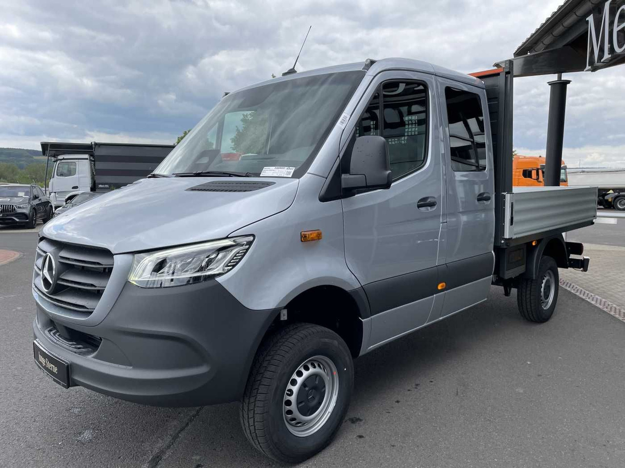 Mercedes-Benz Sprinter 319 CDI 4x4 DoKa Klima Stdheiz AHK LED - شاحنة مفتوحة: صورة 3 Mercedes-Benz Sprinter 319 CDI 4x4 DoKa Klima Stdheiz AHK LED - شاحنة مفتوحة: صورة 3