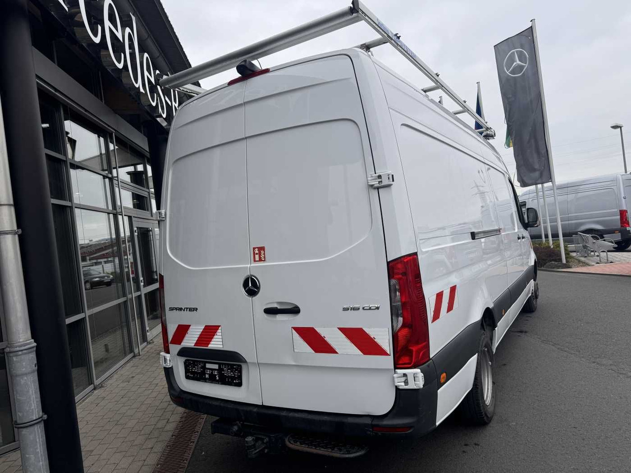 Mercedes-Benz Sprinter 516 CDI Werkstatt/Regal AHK3,5to Klima - فان: صورة 4 Mercedes-Benz Sprinter 516 CDI Werkstatt/Regal AHK3,5to Klima - فان: صورة 4