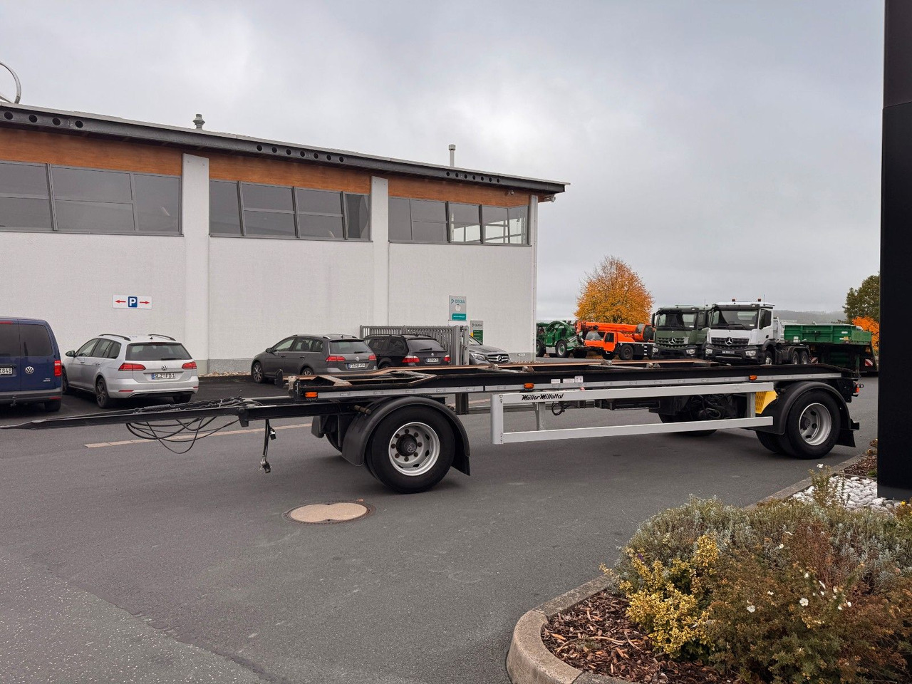 Müller-Mitteltal RA-T 18,0 Containerfahrgestell - مقطورة هيكل: صورة 5 Müller-Mitteltal RA-T 18,0 Containerfahrgestell - مقطورة هيكل: صورة 5