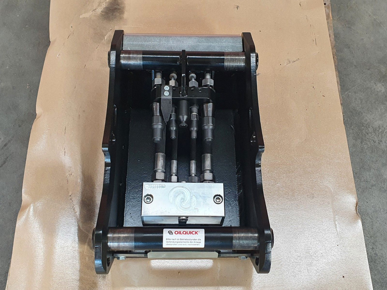 قارنة توصيل هيدروليكي OilQuick OQ45-5 Adapterplatte für Westtech &mehr: صورة 7