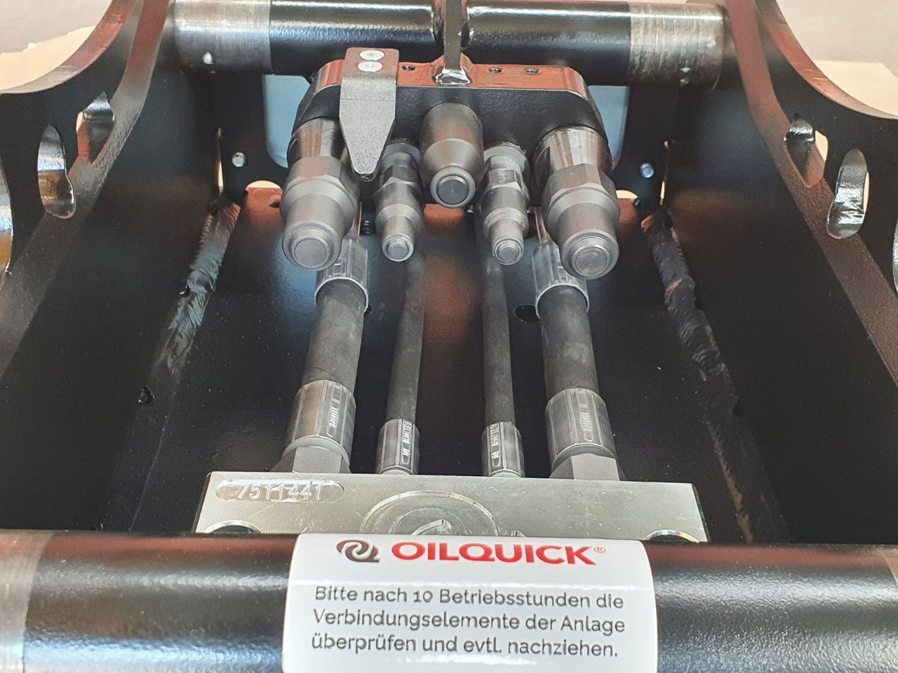 قارنة توصيل هيدروليكي OilQuick OQ45-5 Adapterplatte für Westtech &mehr: صورة 13