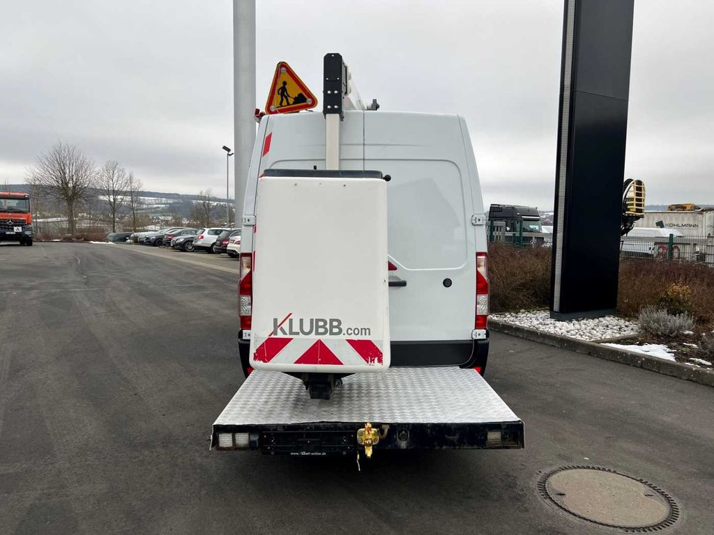 منصة تلسكوبية محمولة على شاحنة, شاحنة التوصيل Renault Master 2.3 dCi / KLUBB K32, 12,5m: صورة 7