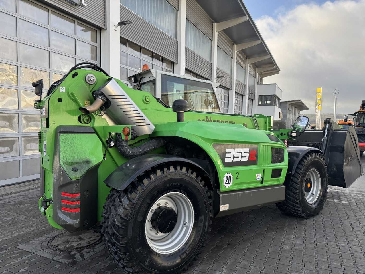 Sennebogen 355 E / Greifschaufel / nur 2.260h! - اللودر بعجل: صورة 3 Sennebogen 355 E / Greifschaufel / nur 2.260h! - اللودر بعجل: صورة 3