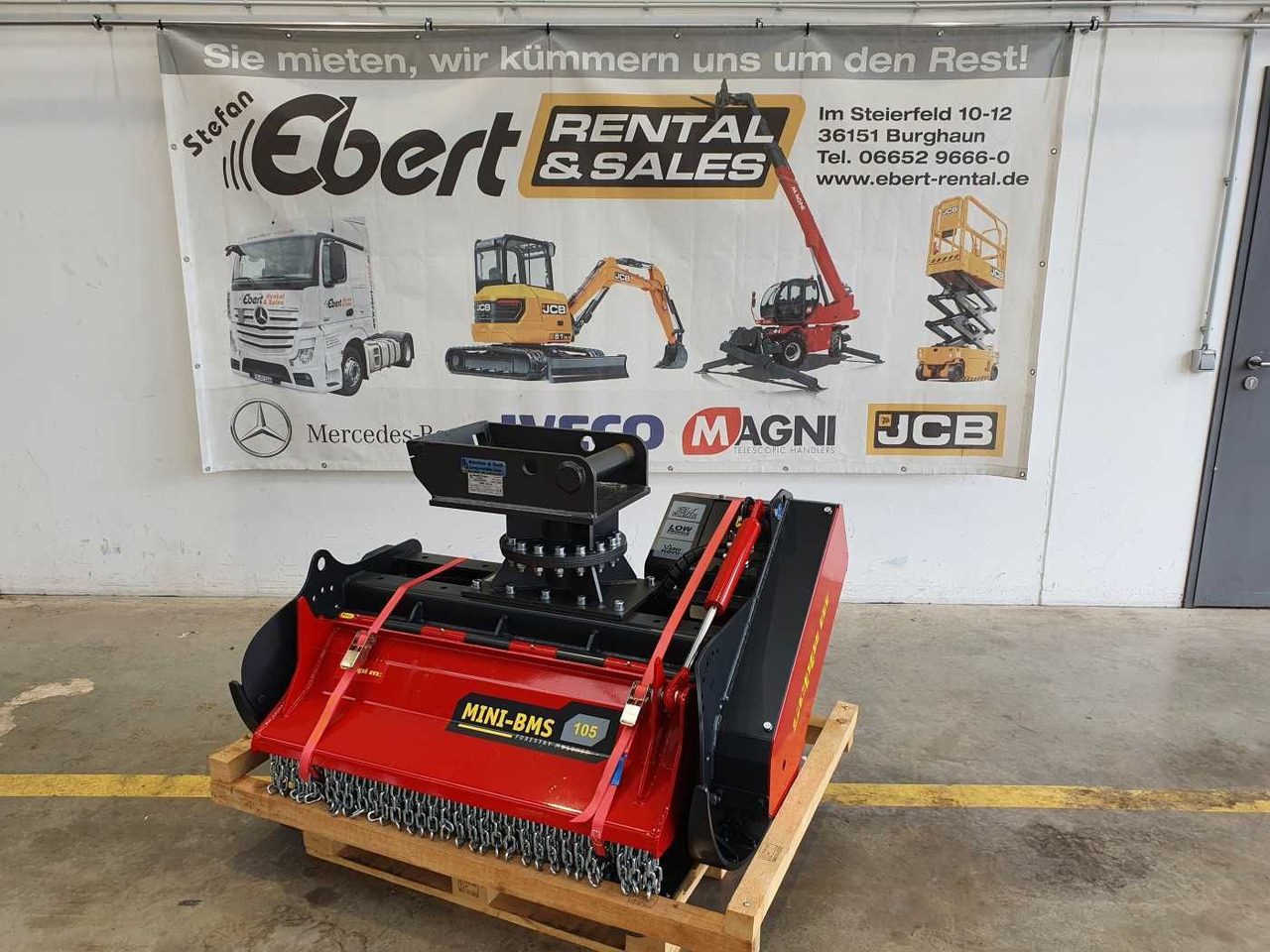 Seppi M. MINI-BMS 105 Forstmulcher MS08 / NEU - ماكينات قطع الحشائش الغابات: صورة 1 Seppi M. MINI-BMS 105 Forstmulcher MS08 / NEU - ماكينات قطع الحشائش الغابات: صورة 1
