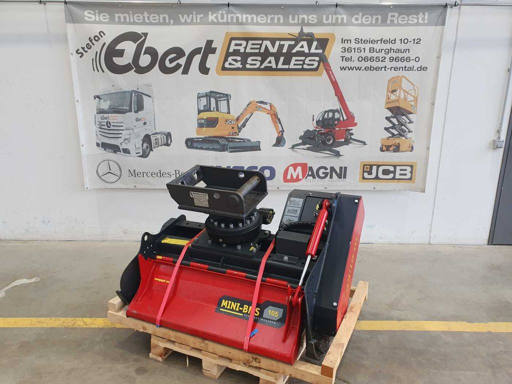 Seppi M. MINI-BMS 105 Mulcher / DEMO / Drehmotor - ماكينات قطع الحشائش الغابات: صورة 1 Seppi M. MINI-BMS 105 Mulcher / DEMO / Drehmotor - ماكينات قطع الحشائش الغابات: صورة 1