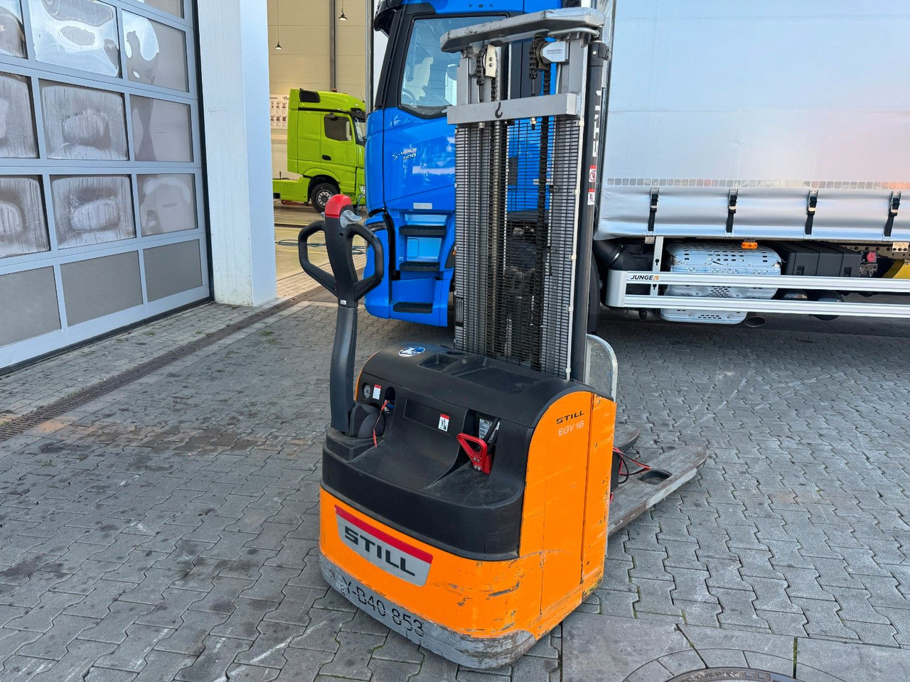 آلة التكديس Still EGV 16  / Hochhubwagen / Initialhub / 08/2025: صورة 9