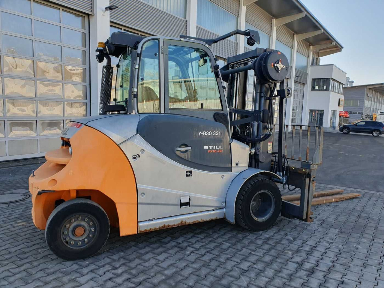 Still RX70-80 / Duplex: 4.70m! / Zinkenversteller / SS - رافعة شوكية ديزل: صورة 2 Still RX70-80 / Duplex: 4.70m! / Zinkenversteller / SS - رافعة شوكية ديزل: صورة 2
