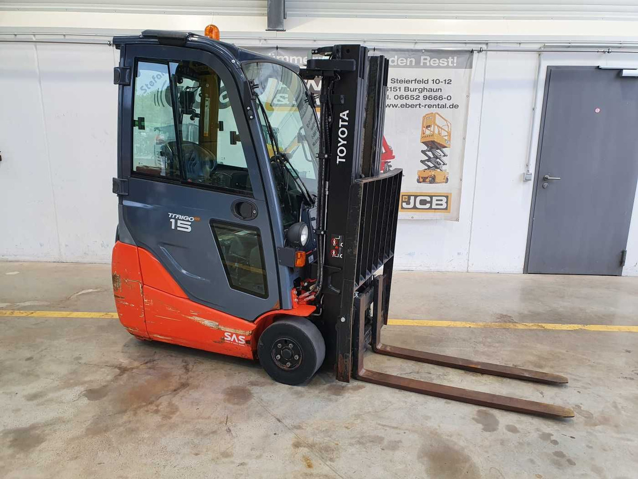 Toyota 8FBET15 / Batterie 07/2023 / HH: 4.3m! / 2.849h - رافعة شوكية كهربائية: صورة 1 Toyota 8FBET15 / Batterie 07/2023 / HH: 4.3m! / 2.849h - رافعة شوكية كهربائية: صورة 1
