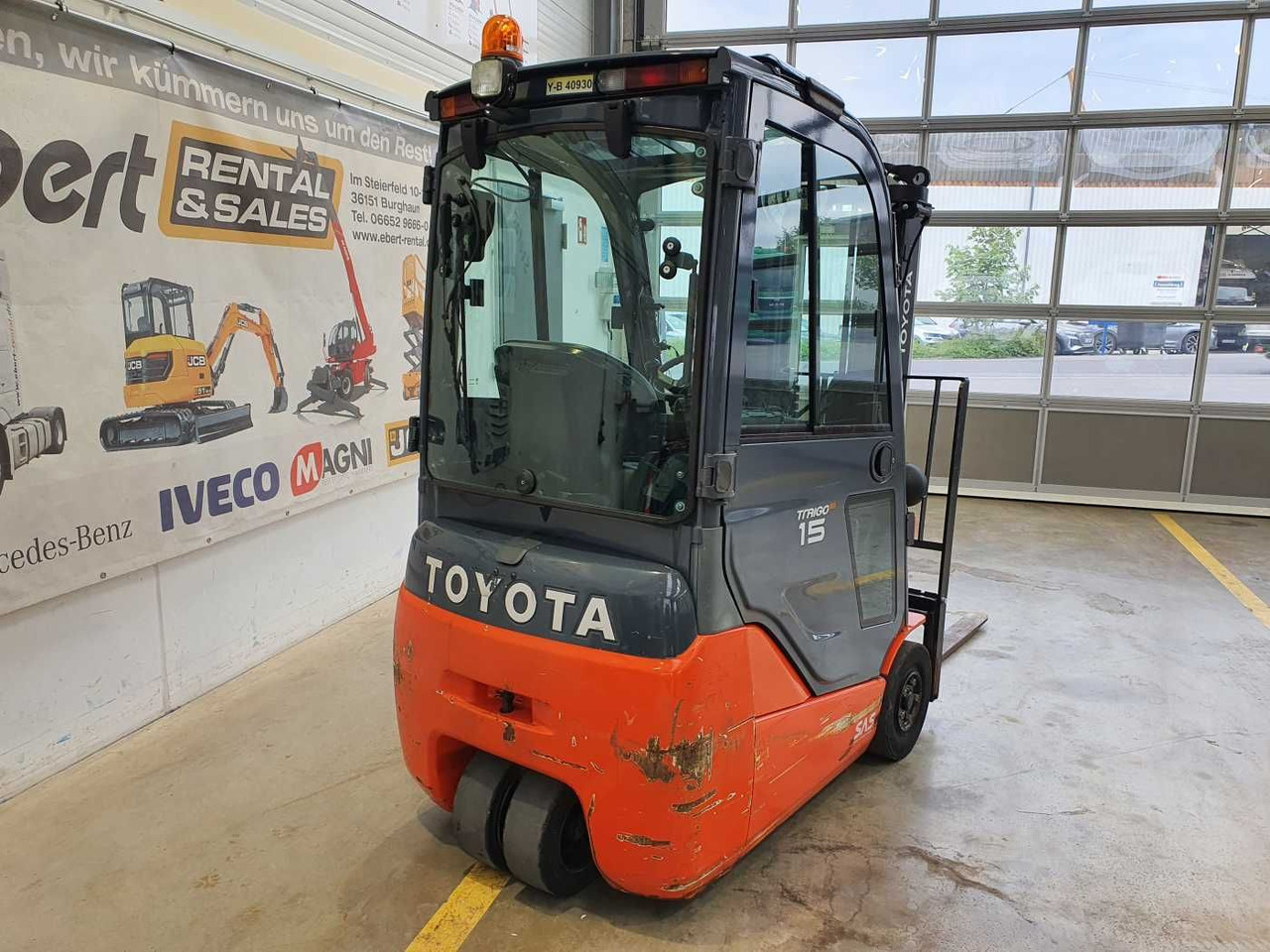 Toyota 8FBET15 / Batterie 07/2023 / HH: 4.3m! / 2.849h - رافعة شوكية كهربائية: صورة 4 Toyota 8FBET15 / Batterie 07/2023 / HH: 4.3m! / 2.849h - رافعة شوكية كهربائية: صورة 4