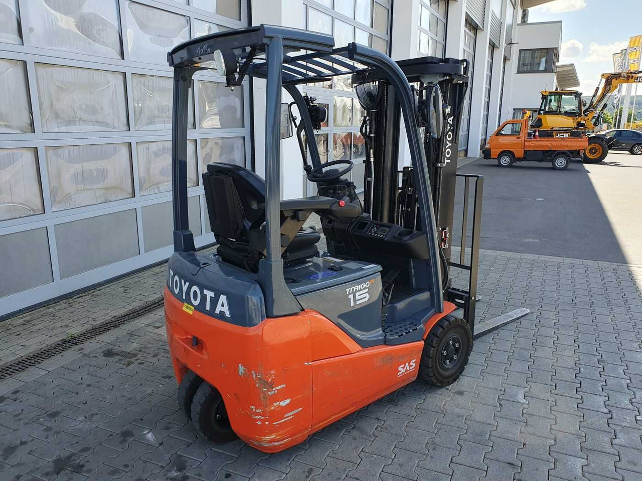 Toyota 8FBET15 / Triplex: 4.30m / nur 1.842h! / SS - رافعة شوكية كهربائية: صورة 3 Toyota 8FBET15 / Triplex: 4.30m / nur 1.842h! / SS - رافعة شوكية كهربائية: صورة 3