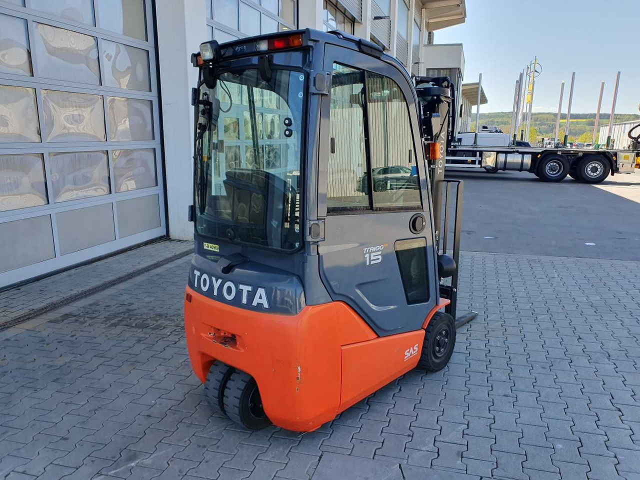 Toyota 8FBET15 / Triplex: 4.30m / nur 3.489h! / 2022 - رافعة شوكية كهربائية: صورة 3 Toyota 8FBET15 / Triplex: 4.30m / nur 3.489h! / 2022 - رافعة شوكية كهربائية: صورة 3